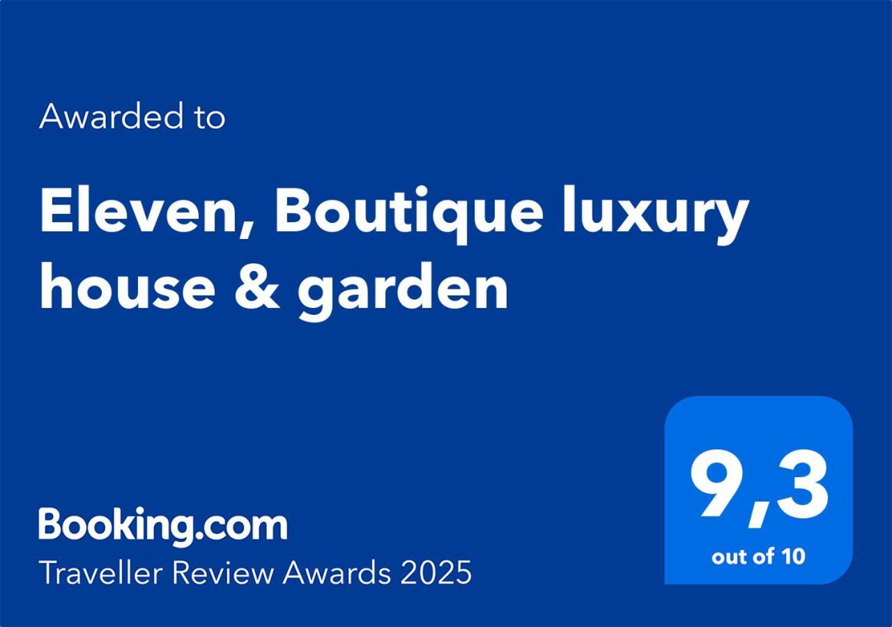 ボリケイメ Eleven, Boutique Luxury House & Garden Bed & Breakfast エクステリア 写真